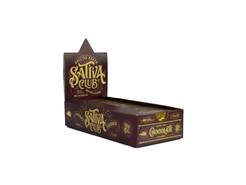 Sativa Club Celulosa Regular sabor Chocolate x22 Unidades 